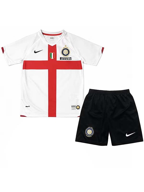 Inter milan away kids kit childrens retro jersey 2007-2008